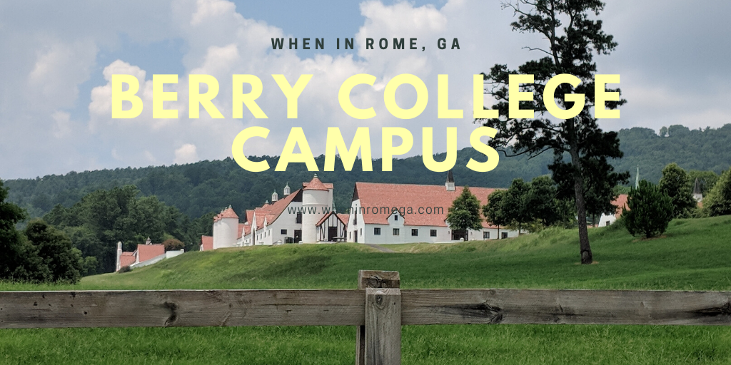 Berry College is a well-known college located in Rome, Georgia. With 27,000 acres of land, Berry College Campus is the largest and one of the most beautiful in the world.