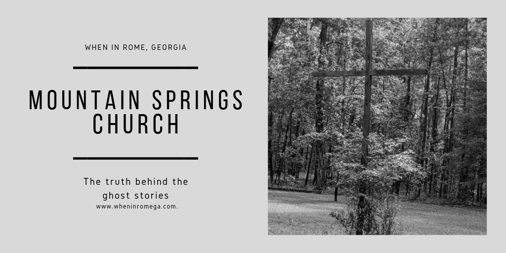 The “NotSoHaunted” Truth About Mountain Springs Church