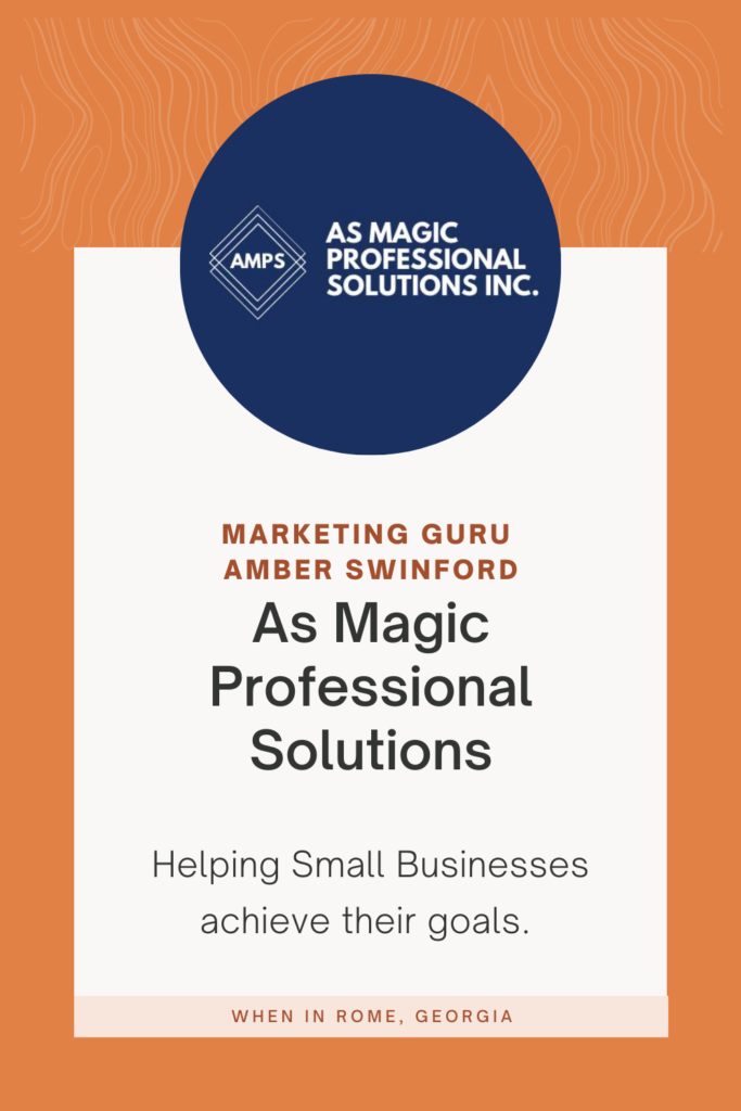 Marketing Guru Amber Swinford Of "As Magic Professional Solutions"