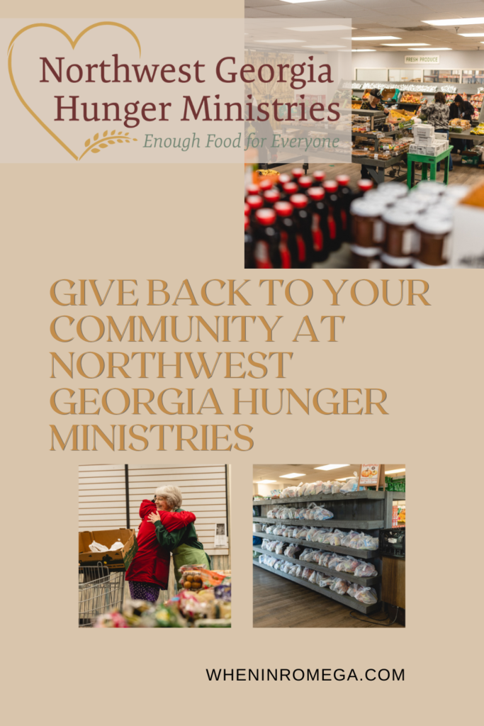 Give Back To Your Community At Northwest Georgia Hunger Ministries