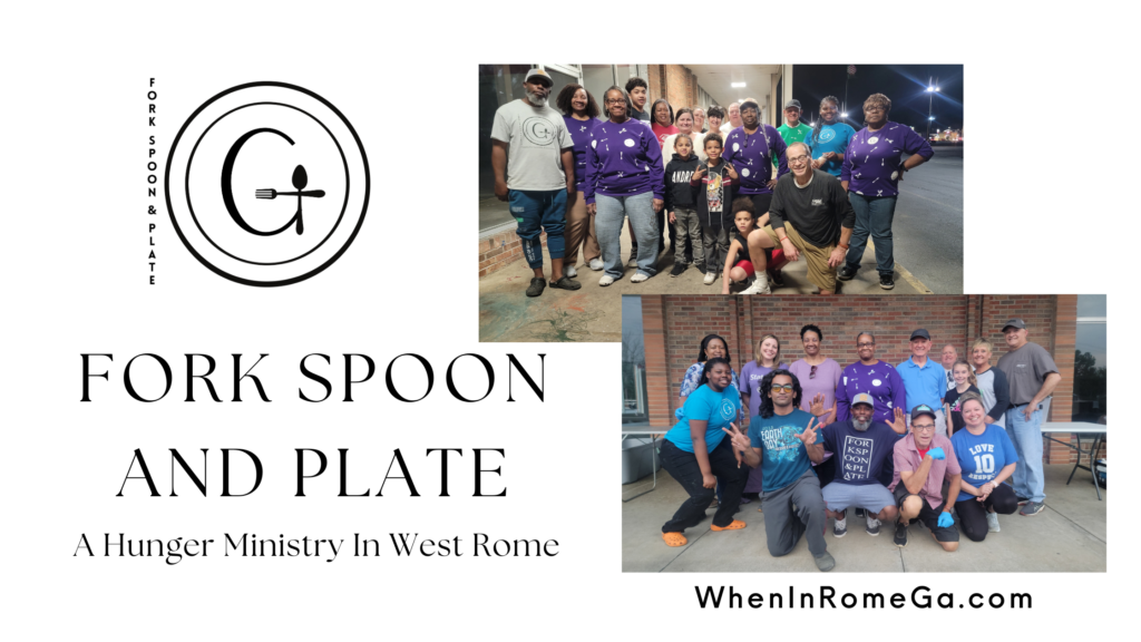 Fork Spoon And Plate A Hunger Ministry In West Rome