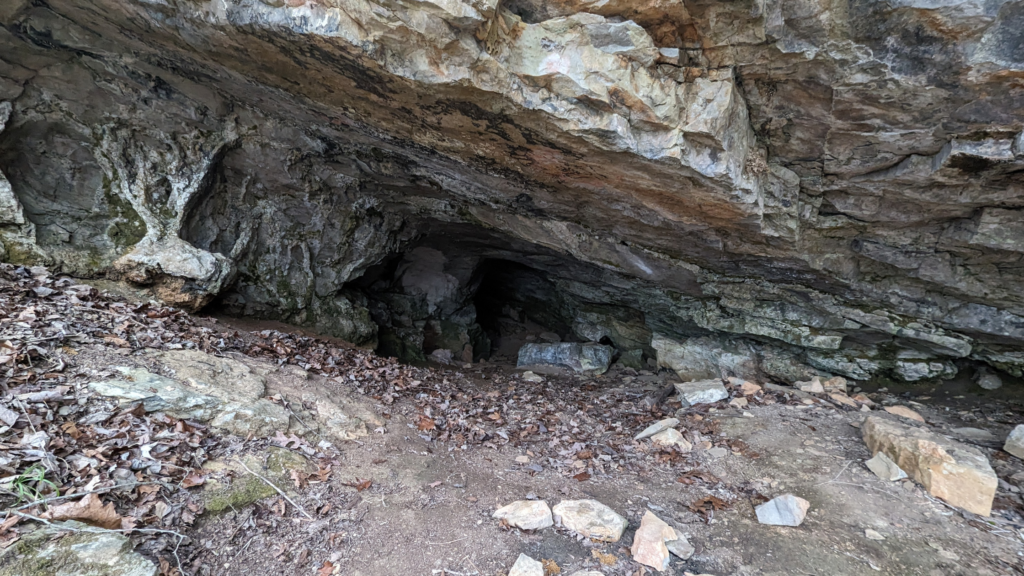 Entrance to Ravenel Cave on Kingston Downs Property