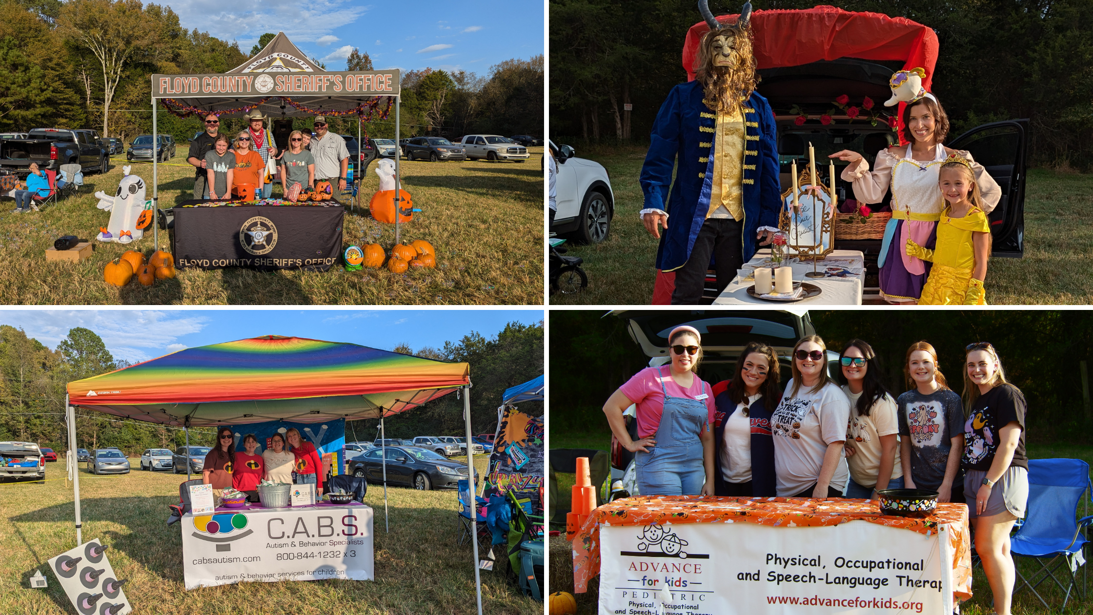 Booths At The Sweet Cocoon For Trick Or Treat For Our Special Friends