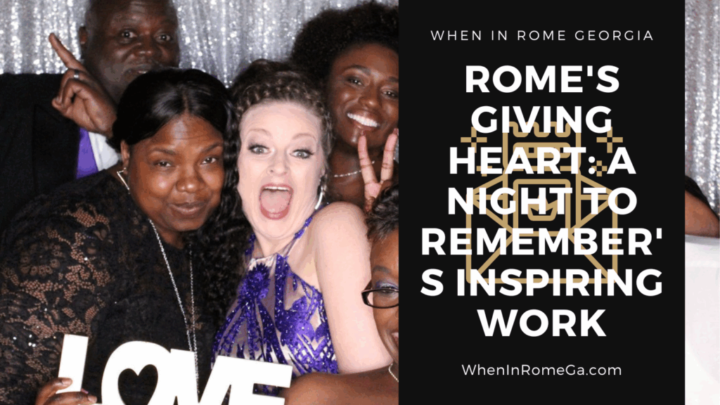 Rome's Giving Heart: A Night To Remember's Inspiring Work