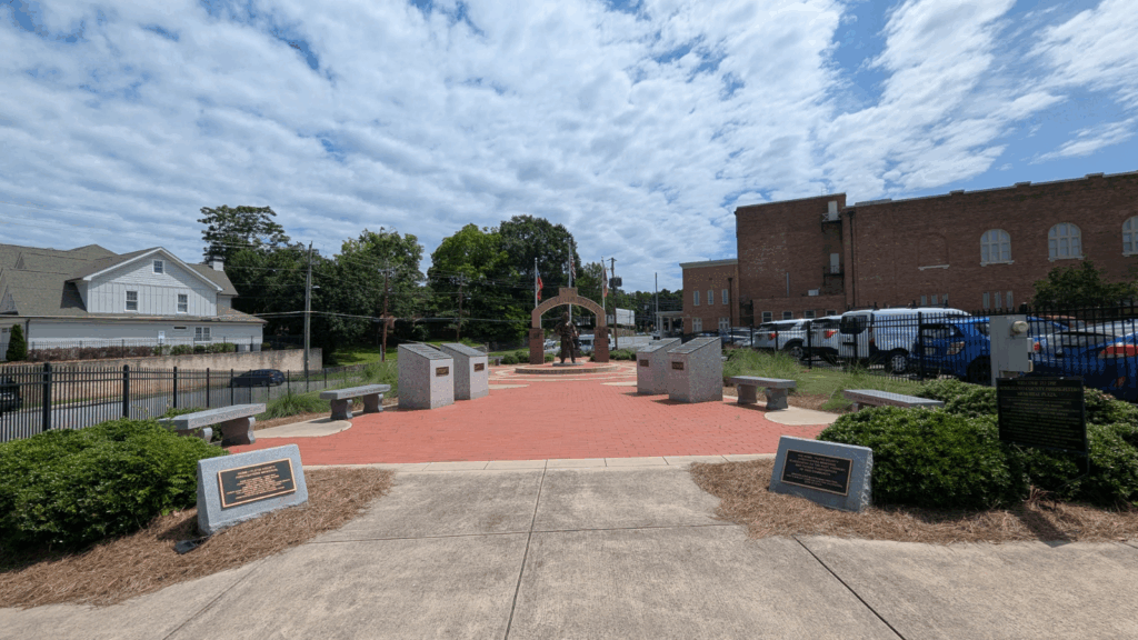 Honoring Our Heroes: The Firefighters Memorial Plaza in Downtown Rome
