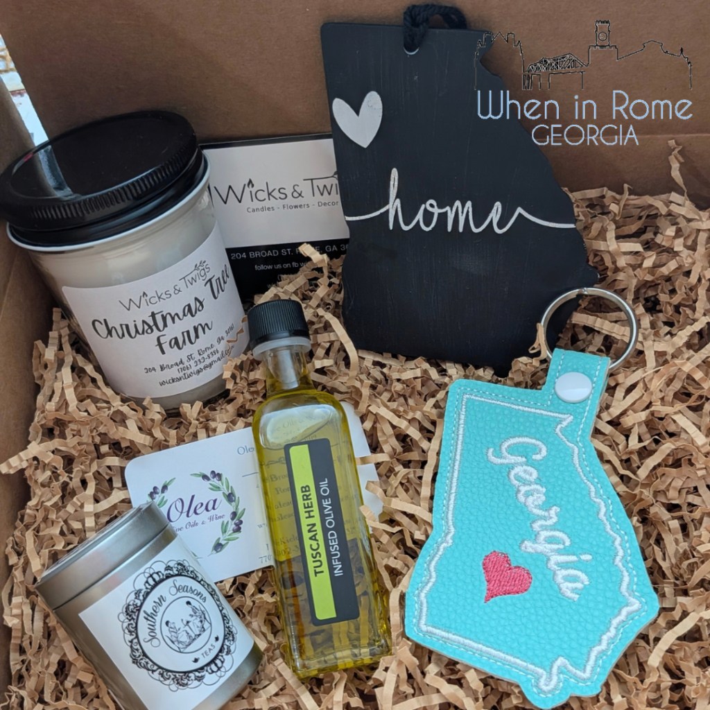 Rome, Ga Christmas Gift Box